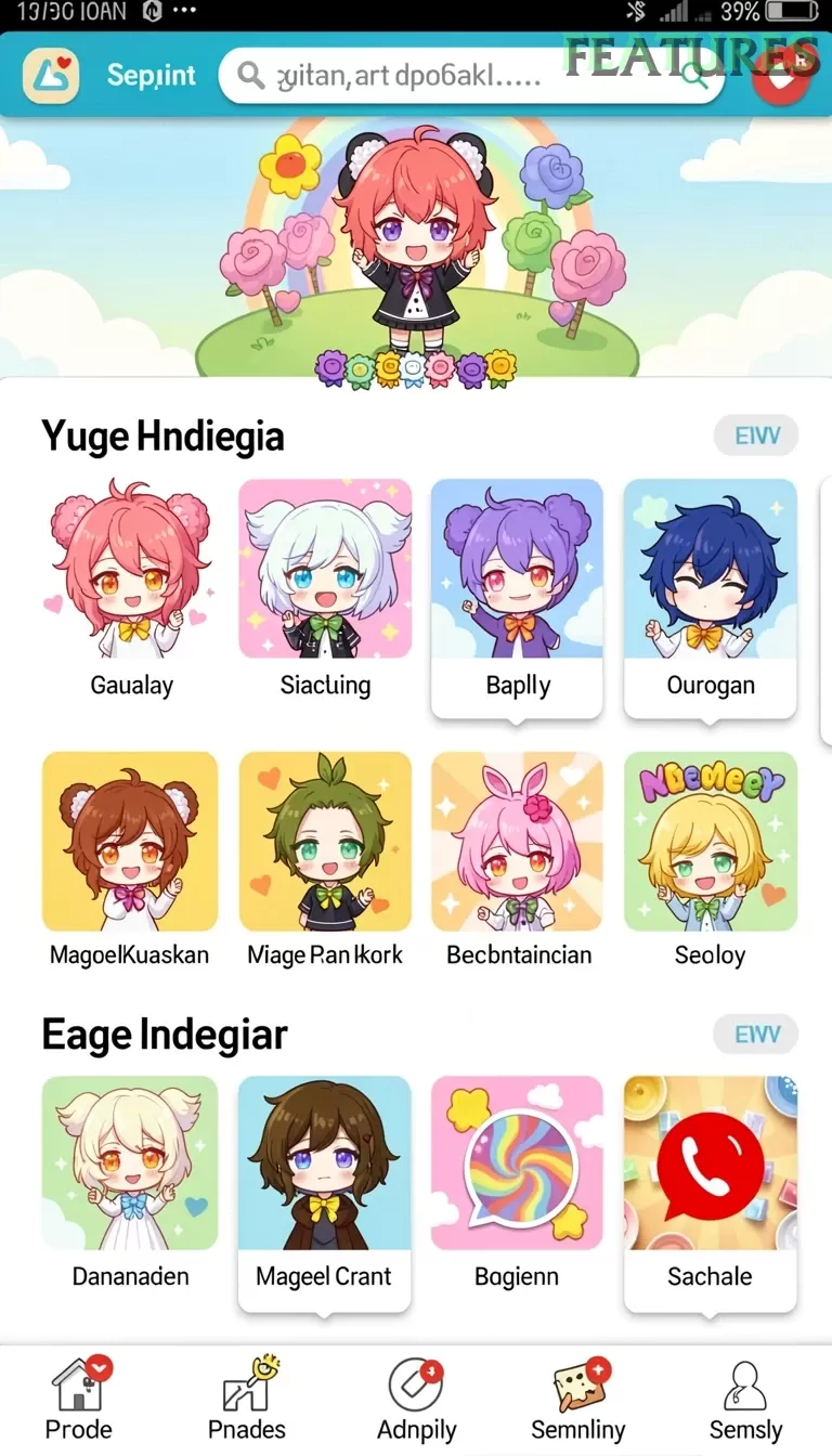 Cuplikan layar NUSBAT88 — menu navigasi